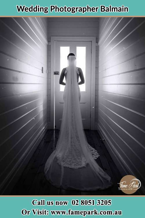 Photo of the Bride going out the door Balmain NSW 2041