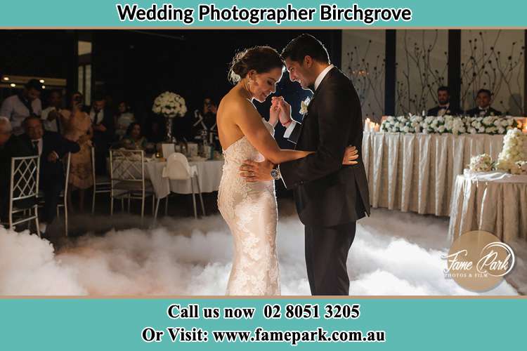 Photo of the Bride and the Groom dancing Birchgrove NSW 2041