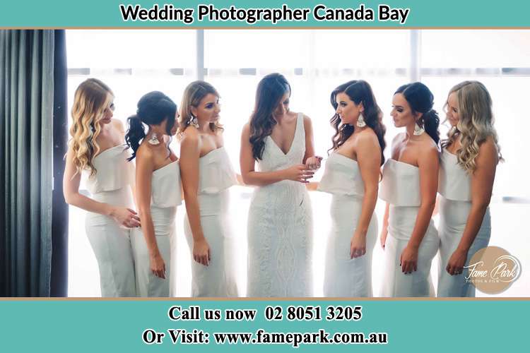 Photo of the Bride and the bridesmaids Canada Bay NSW 2046