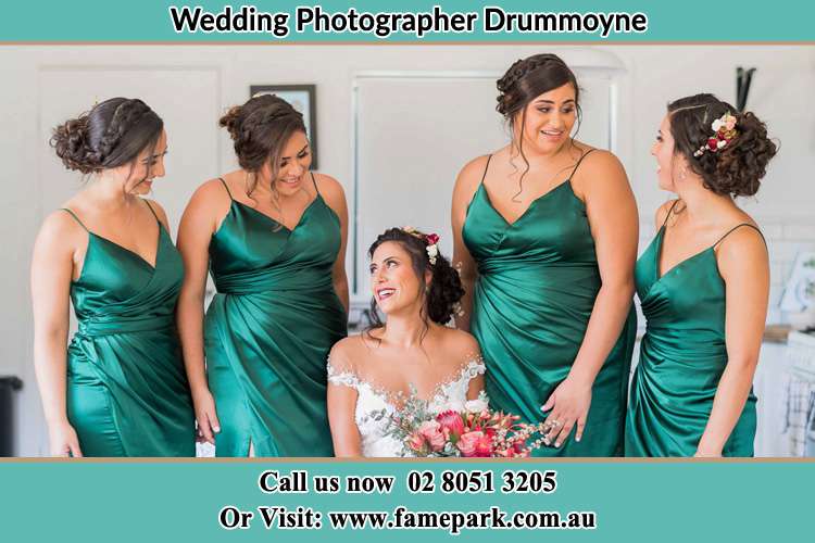 Photo of the Bride and the bridesmaids Drummoyne NSW 2047