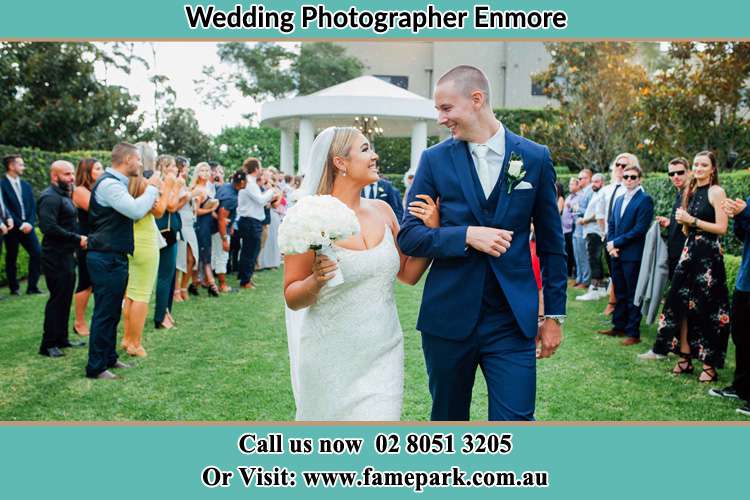 Photo of the Bride and the Groom looking each other Enmore NSW 2093