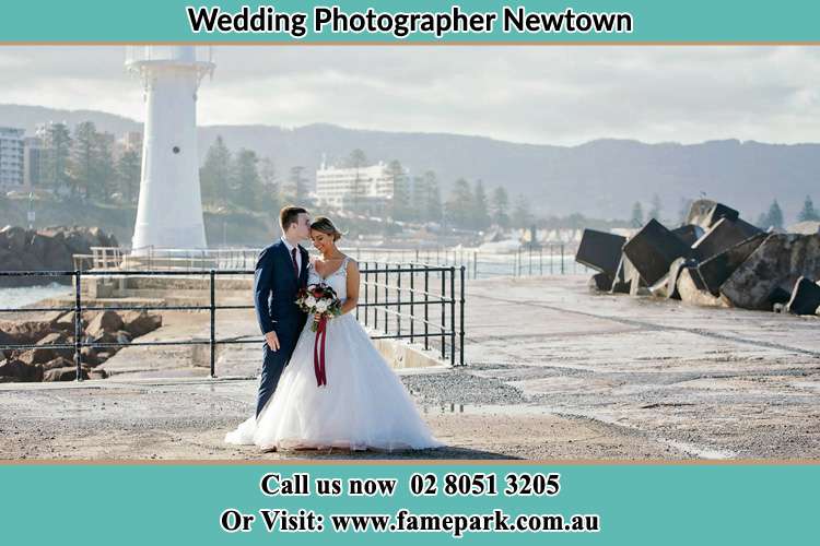 Photo of the Bride and Groom at the Watch Tower Newtown NSW 2042